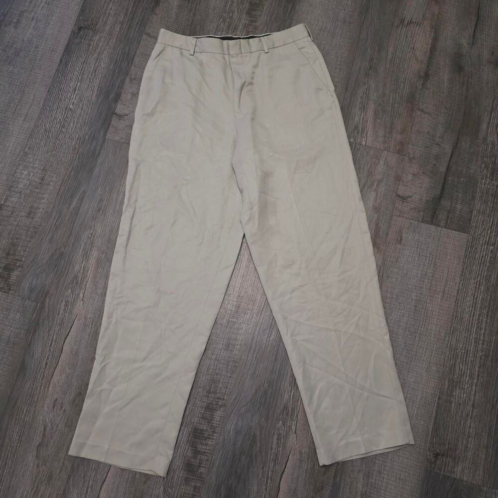 Alexander-julian Men's Tan Trousers Size 32x32